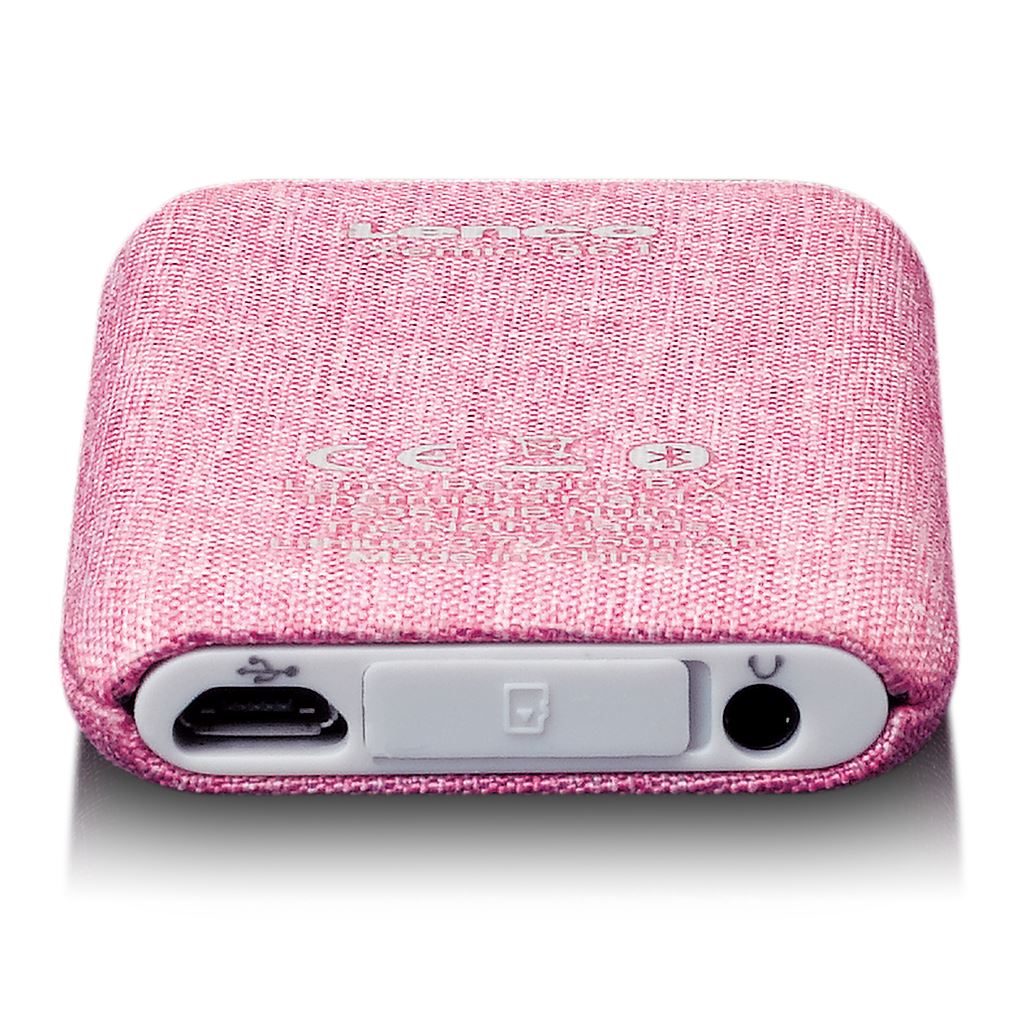 Lenco MP3/MP4 Player | Bluetooth® | 8GB | Micro SD Card Expansion | Pink