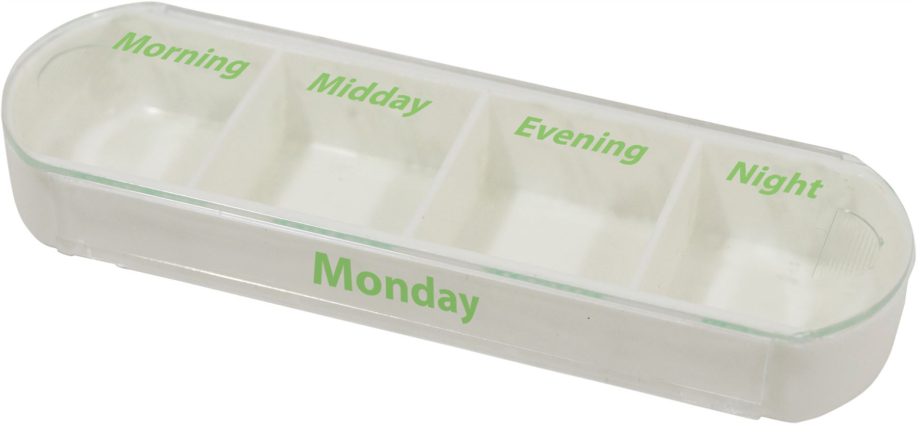 7 Day Pill Dispenser Tablet Box Organiser. 4 Compartments per Day, Breakfast, Lunch, Dinner and Bedtime. for Those who take Many Tablets on a Daily Basis. Easy Medication Management & Organisation