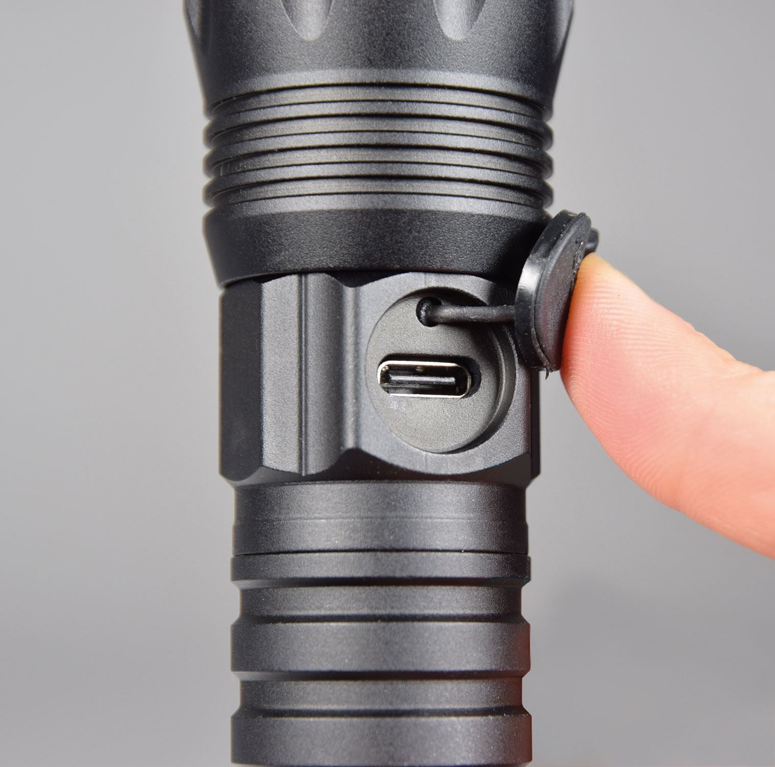 Mercury Rechargeable LED Flashlight: Rugged Water Resistant Metal Construction, Super Bright, and Versatile with 4 Lighting Modes, high, Low, Strobe & SOS