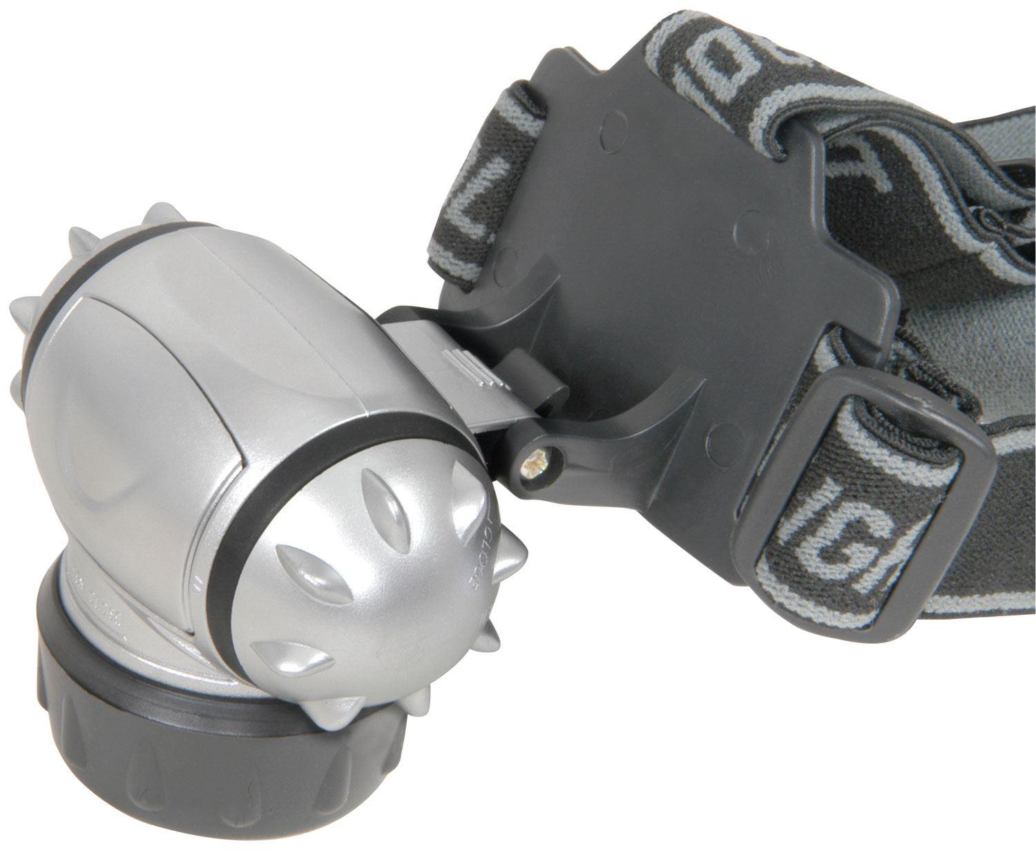 LED Head Torch adjustable head strap. 12x High intensity LEDs (100,000 Hours average life).