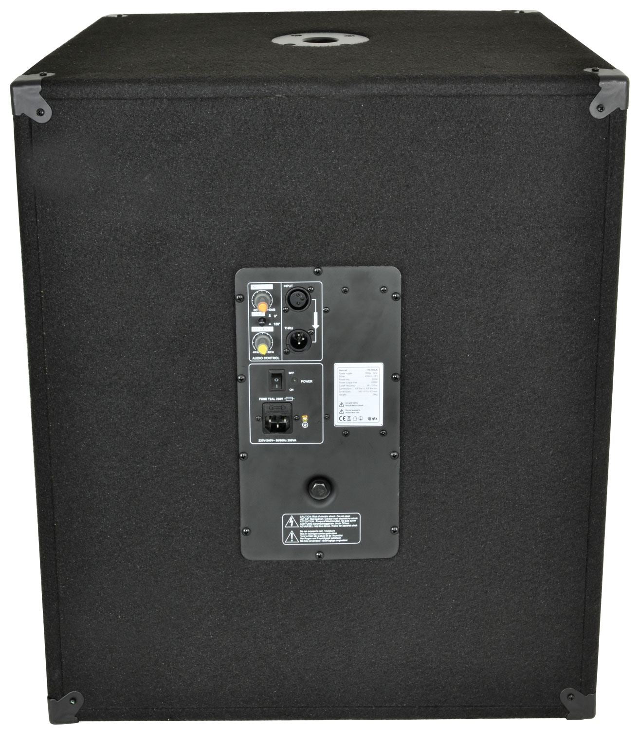 QTX QT QT18SA 18" 1000w Series Active Sub Cabinets