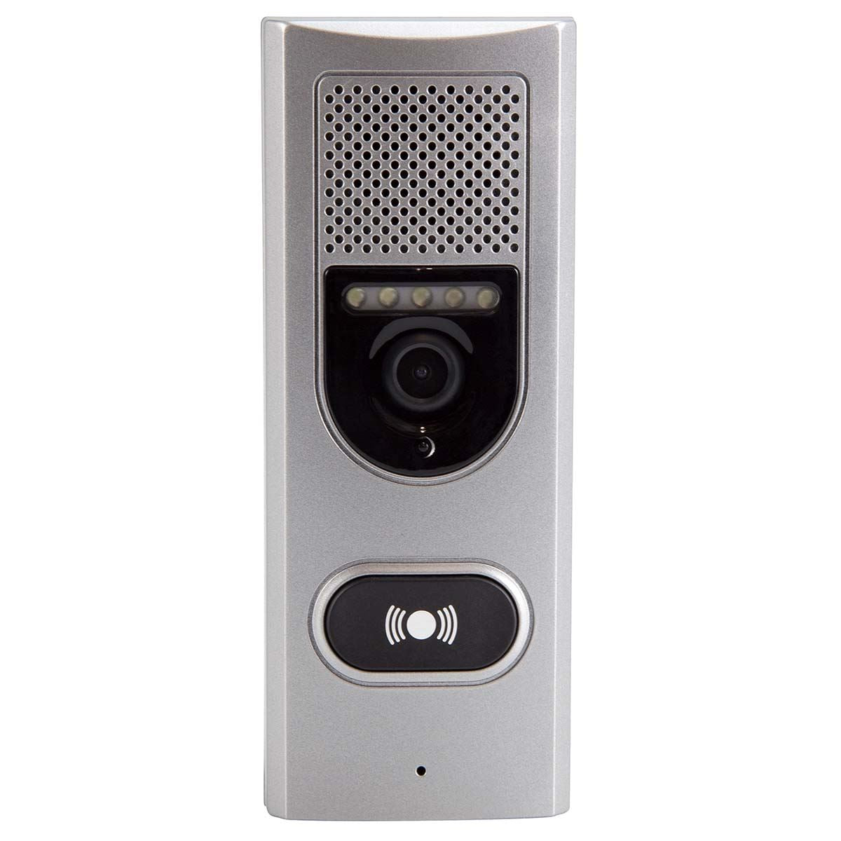 Alecto ADI-250 Door Video Intercom Camera with Portable 3.5" inch Color Display Wireless Door Entry unit - White