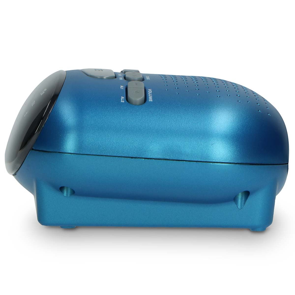 ICES Digital Desk Alarm Clock Radio LED | FM | Buzzer, Dual Alarm & Snooze function - Blue