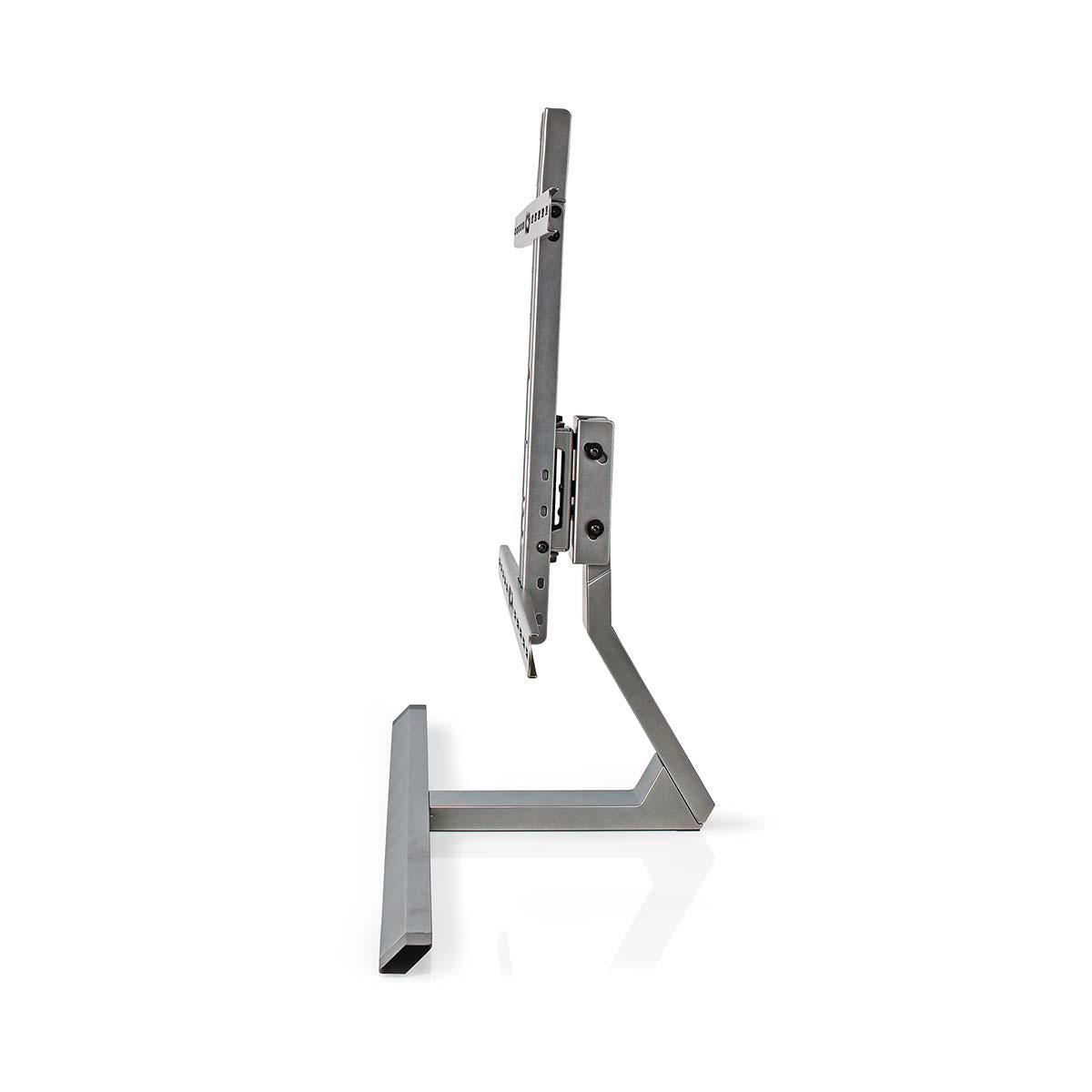 Nedis Full Motion TV Stand | 37 - 75 " | Maximum supported screen weight: 40 kg | Tiltable | Rotatable | Adjustable pre-fixed heights | Aluminium / Steel | Grey