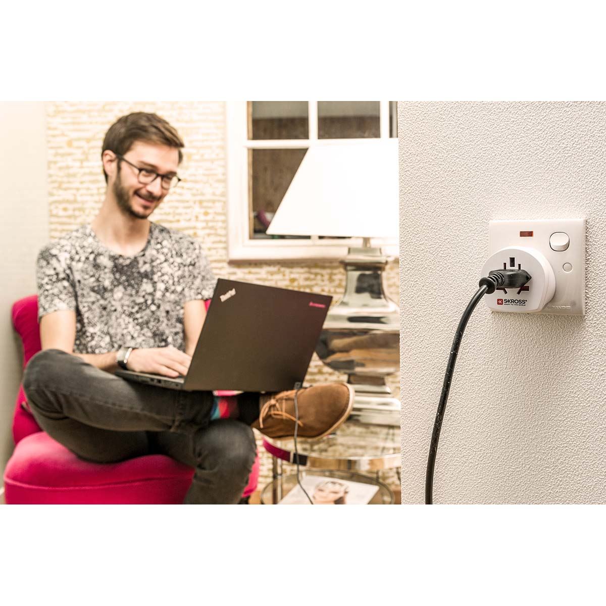 Skross Travel Adapter | Combo - World-to-South Africa Earthed