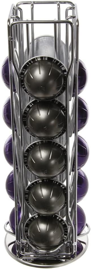 Nespresso Vertuo Coffee 20 Pod Capsule Holder Stand 360° Rotatable