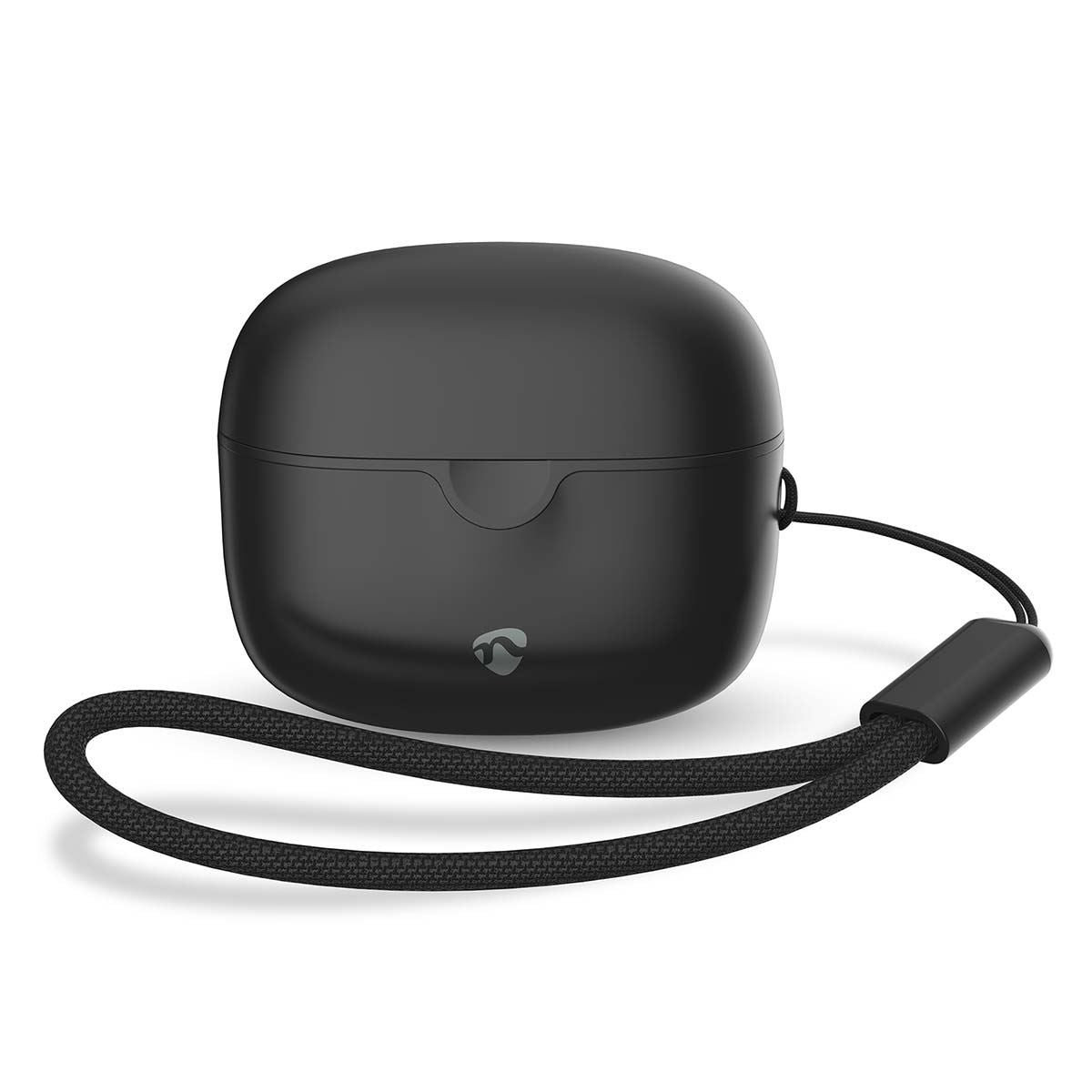Nedis True Wireless Earphones, Bluetooth 5.3, Touch Control, USB-C Charging Case, 16H Playtime, In-Ear, Built-In Mic, Voice Control Compatible � Black