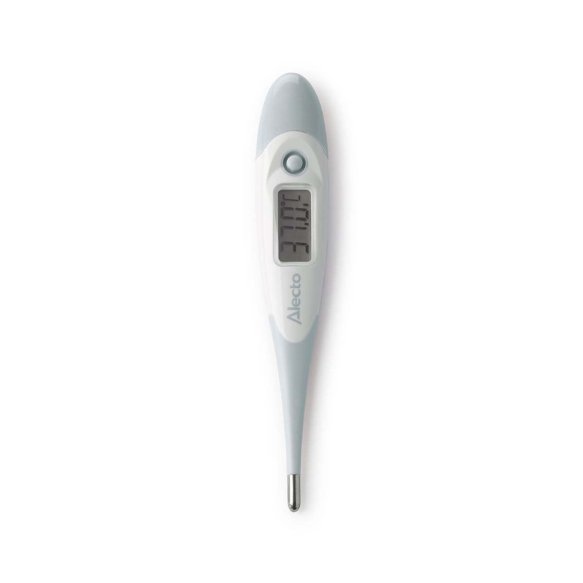Alecto Digital LCD Thermometer, Medical Oral, Under Arm, Baby & Adult Thermometer, Fast & Accurate Reading, with Case - Blue