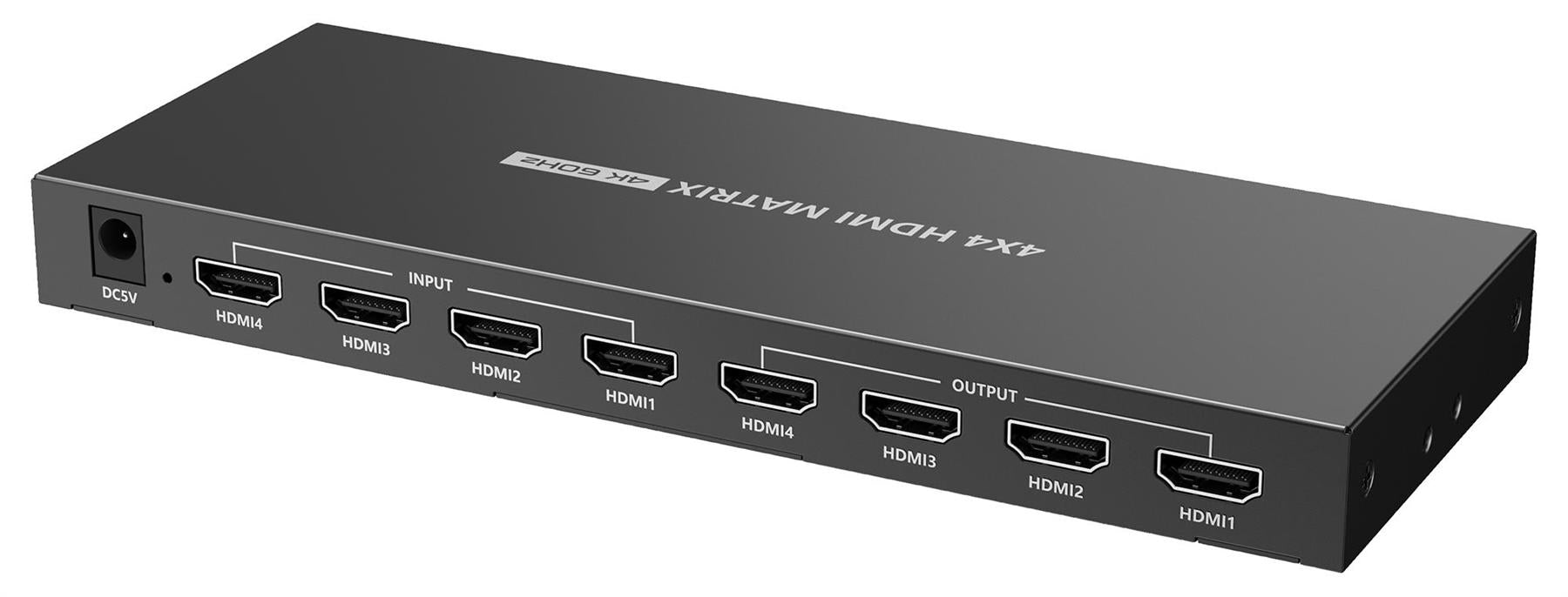 HDMI Switch Matrix 4x4 Port 4K UHD 60Hz V2.0 4 in 4 Out Selection
