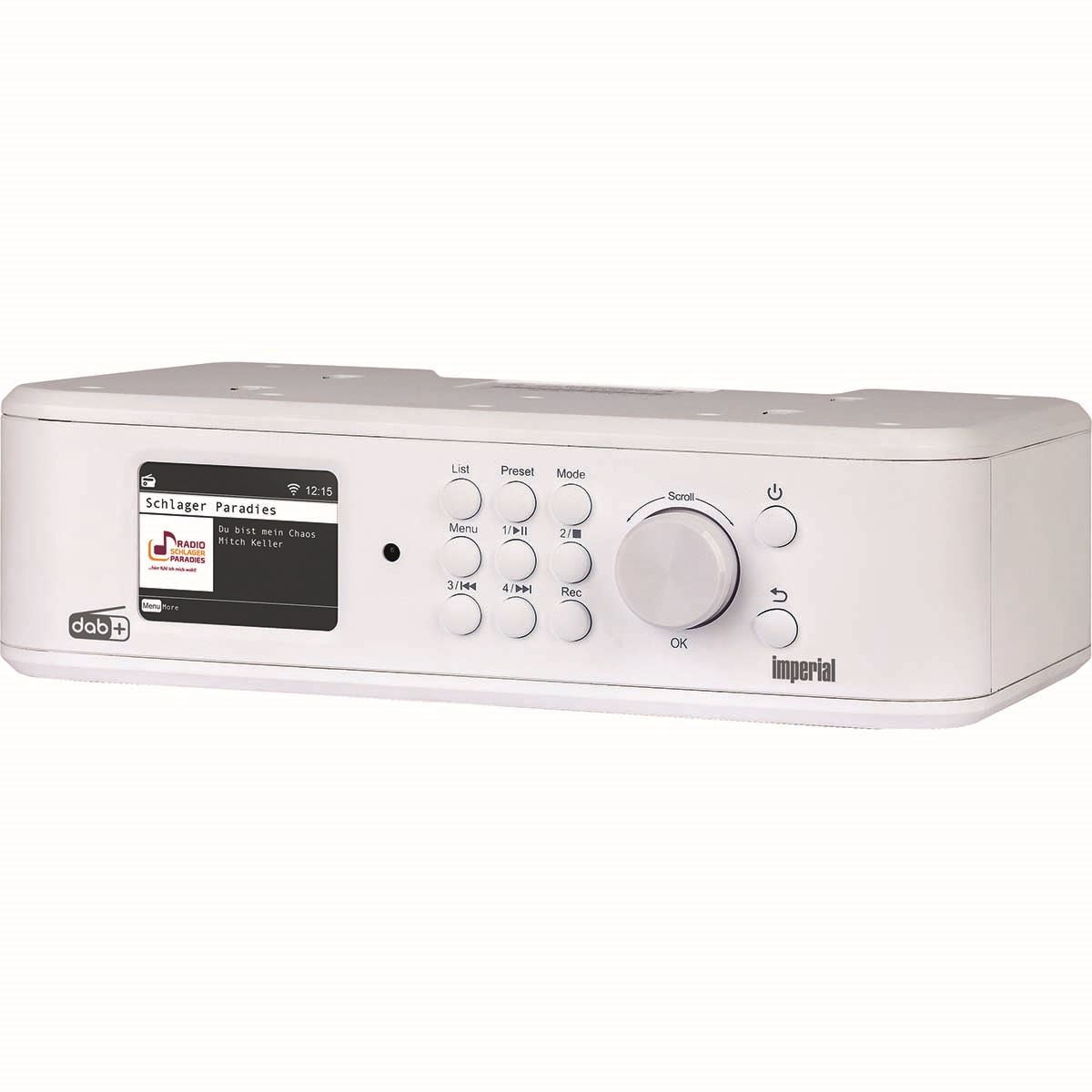 Imperial DABMAN i460 Multifunctional Radio White-Silver