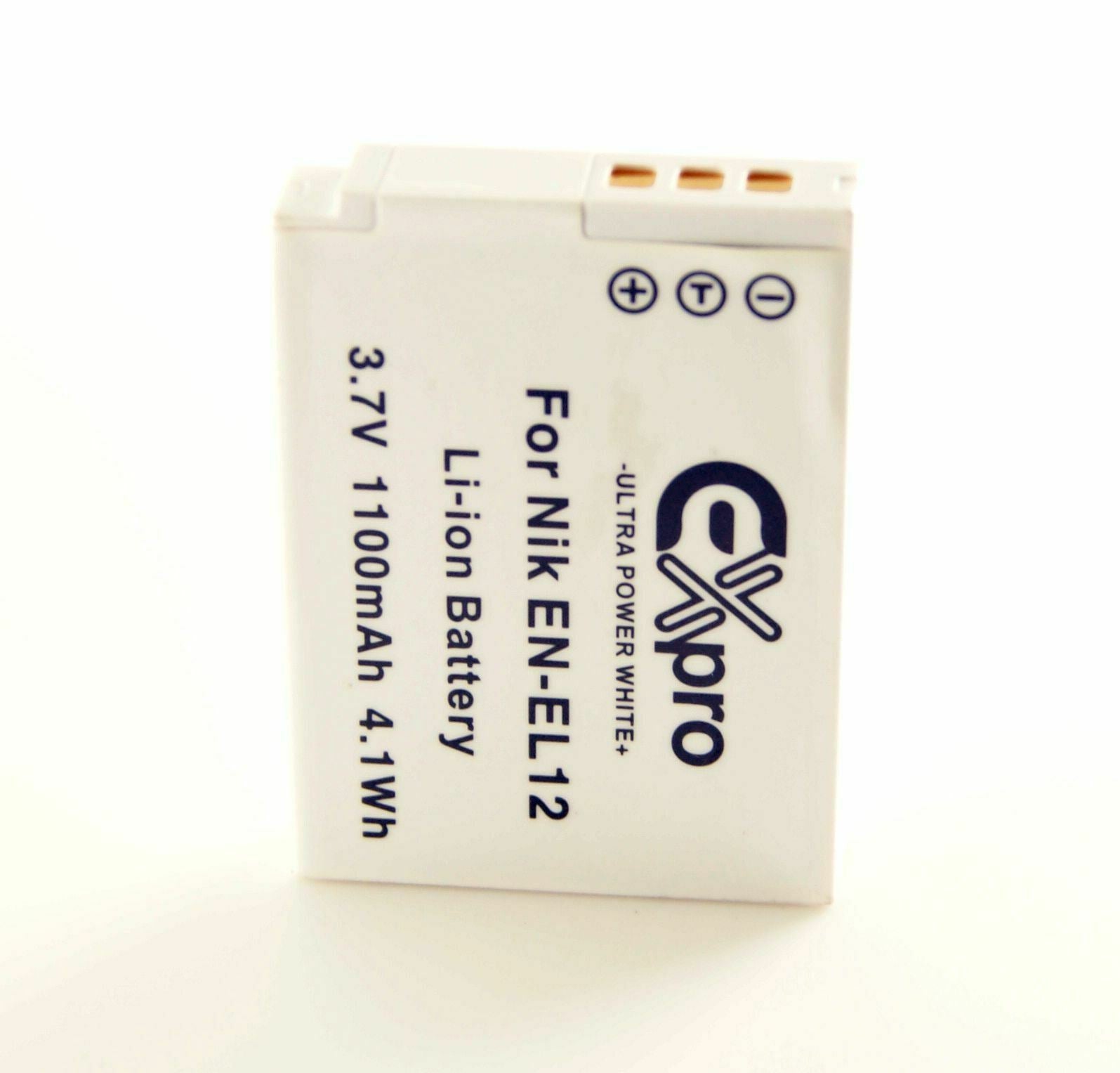 Ex-Pro EN-EL12, ENEL12 Nikon White Series Li-on Digital Camera Battery