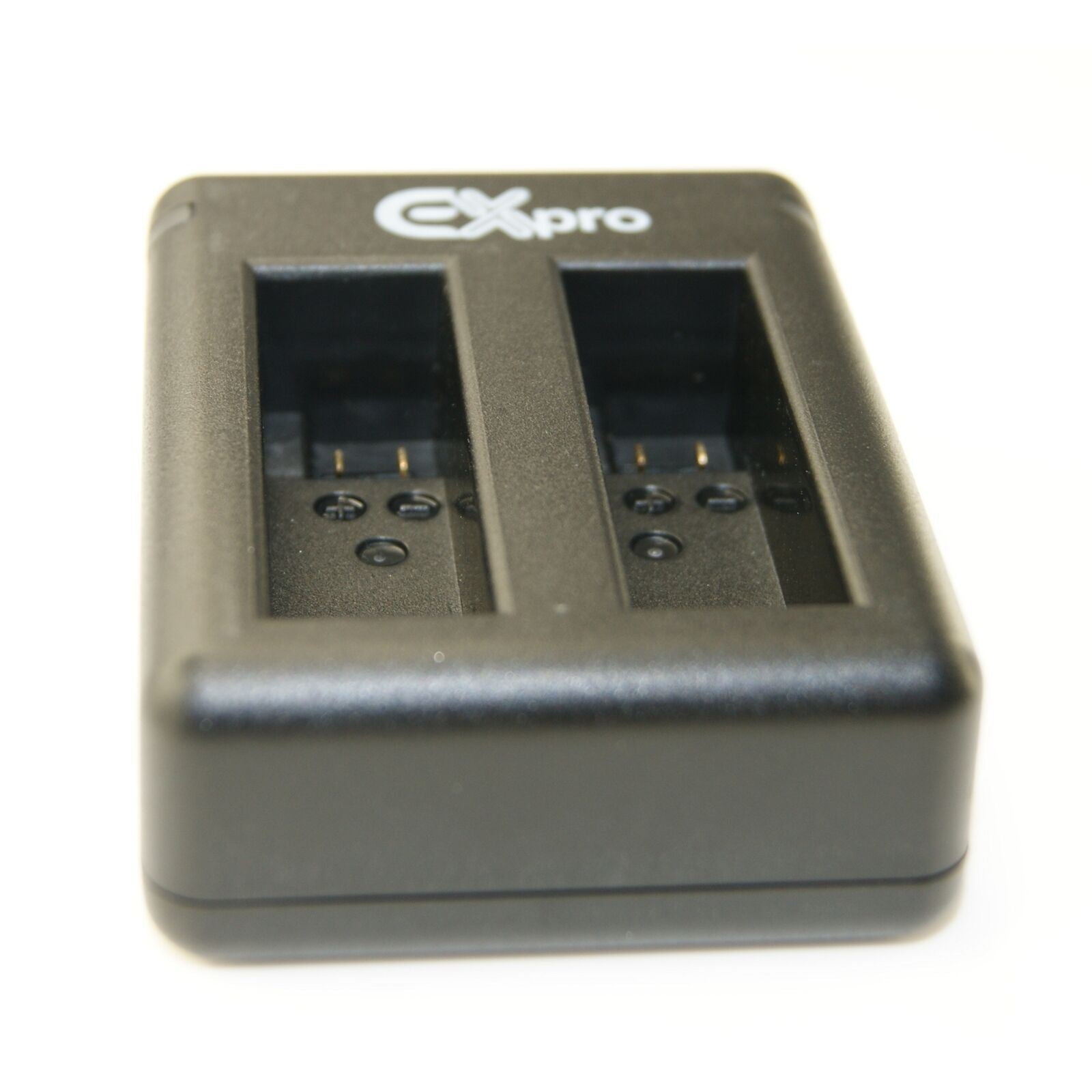 Ex-Pro USB Dual Battery Charger for GoPro Hero 5, Hero 6 & Hero 2018, Twin Fast Charger for AHDBT-501 Batteries, LED Indicator