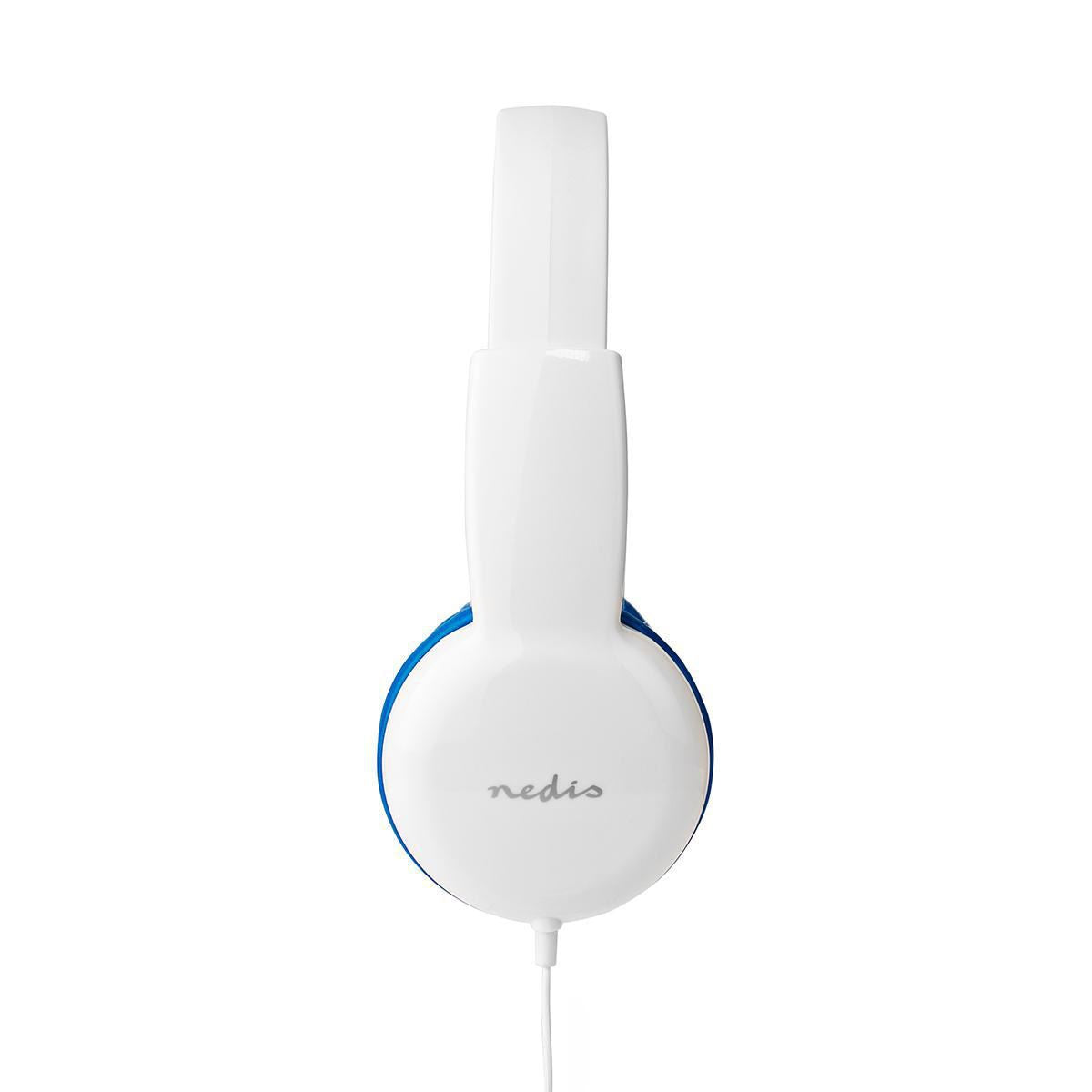 Nedis On-Ear 3.5mm Wired Headphones | Cable length: 1.20 m | 82 dB | Blue