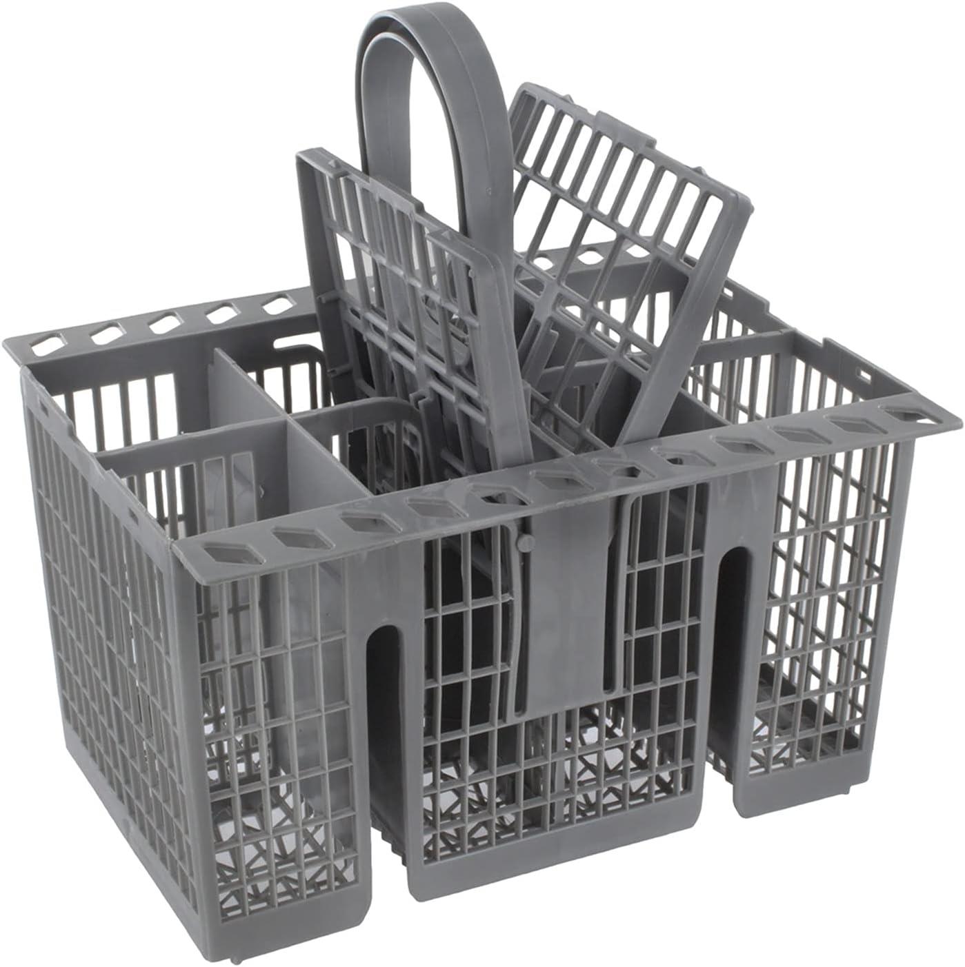 Grey Cutlery Basket C00257140 for Indesit, Hotpoint, Whirlpool FDF, FDL, LBF, LKF, LFT, LFSA Series