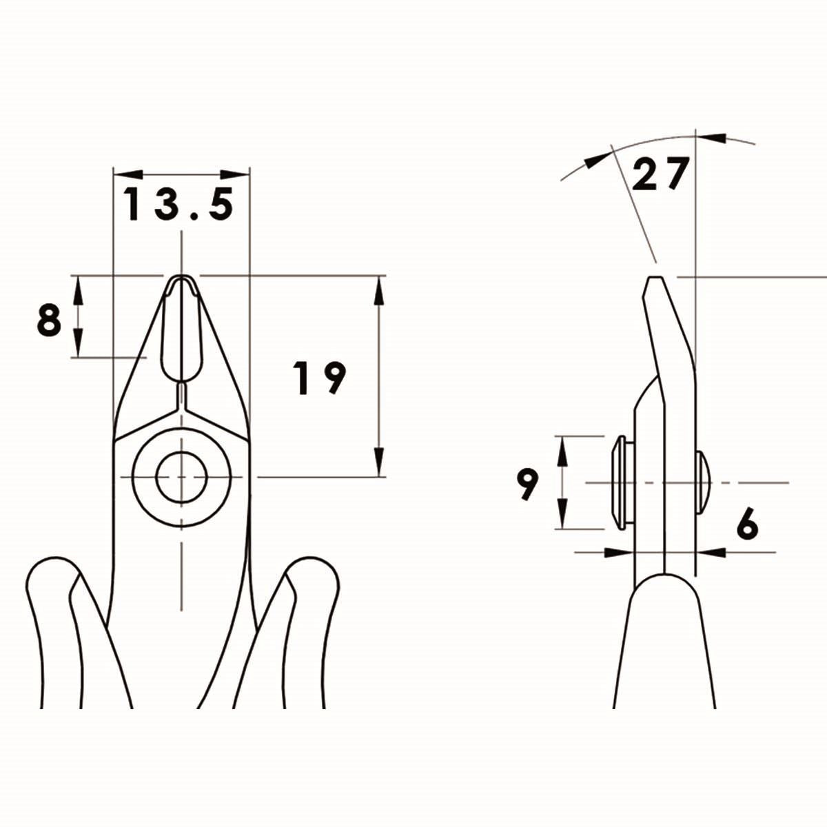 Piergiacomi Cutting Pliers 137 mm