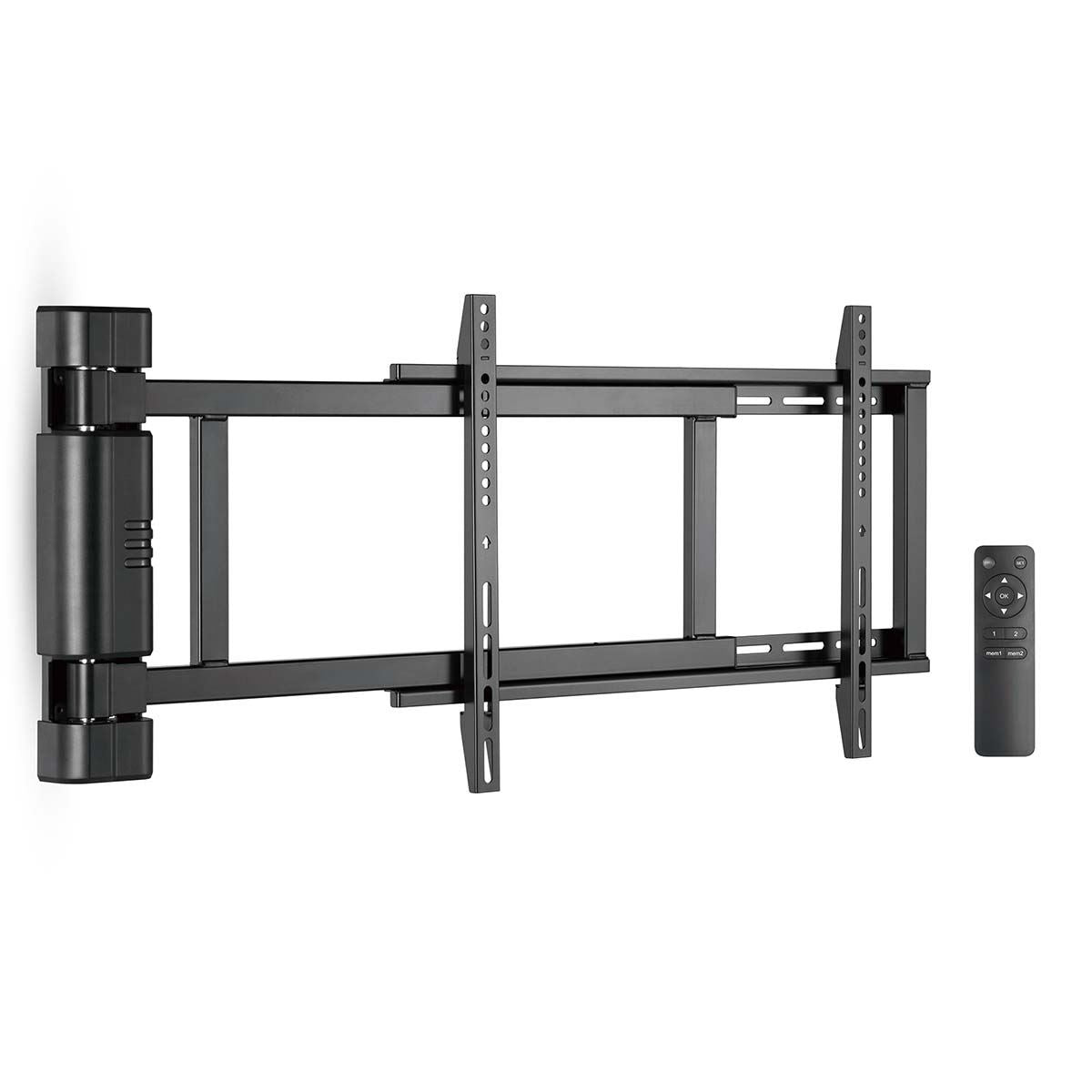 Nedis Motorised Swing TV Wall Mount Bracket for 32-75" Screen Max 50kg with Remote Control