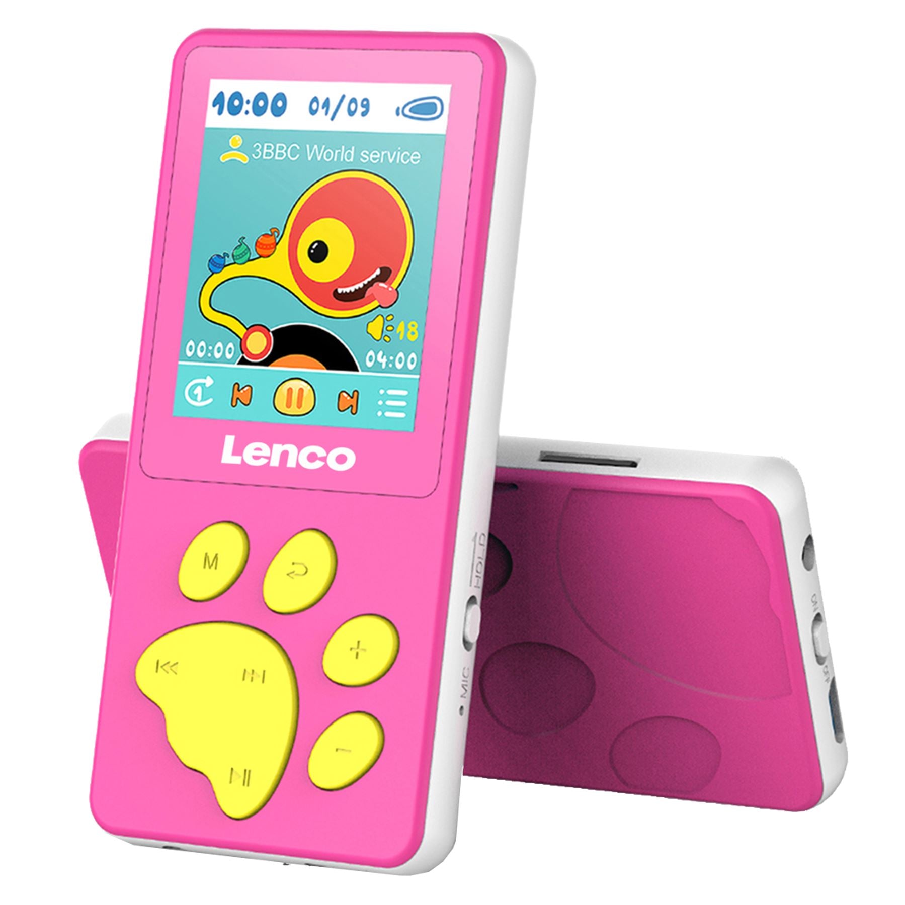 Lenco MP3/MP4 Player | 8GB | Pink