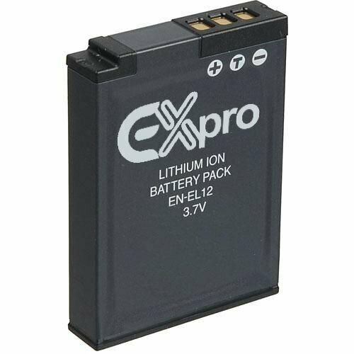 Ex-Pro Nikon EN-EL12, ENEL12 Nikon Li-on Digital Camera Battery