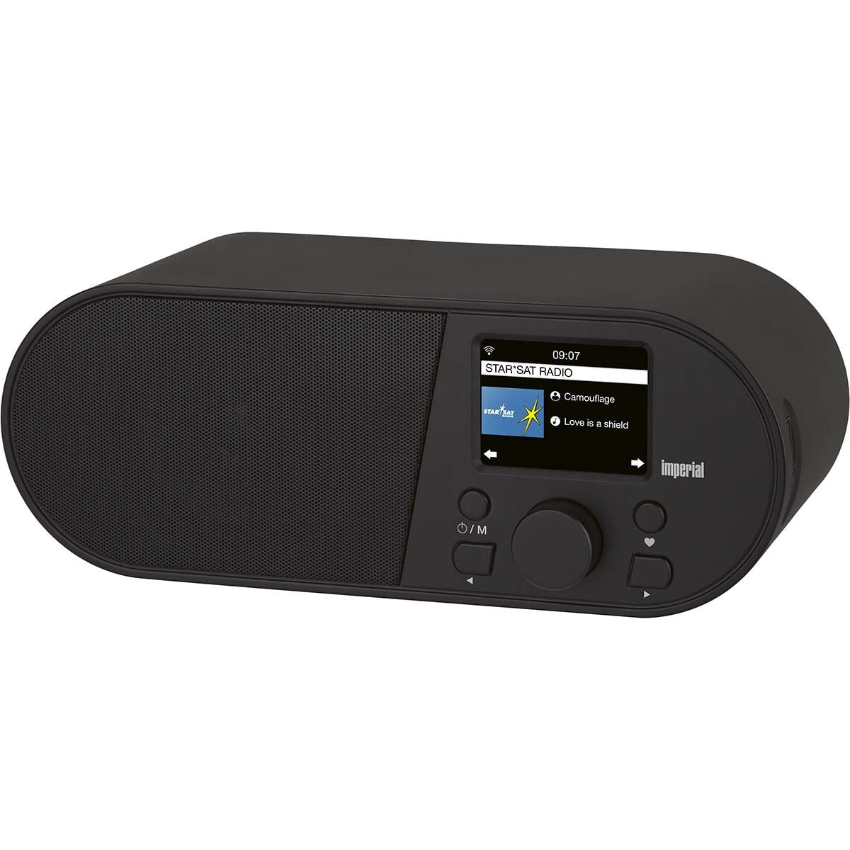 Imperial i105 Wi-Fi Internet Radio with 2.4 Inch Color Display Black