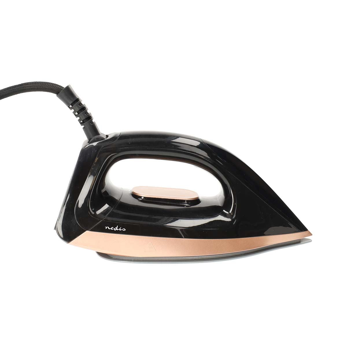 Nedis Steam Generator Iron 2400W, Powerful Fast Heating, Adjustable Steam Control, Vertical Steam Spray Function, 1500ml Connect Water Tank, Stainless Steel Soleplate - Rose Gold