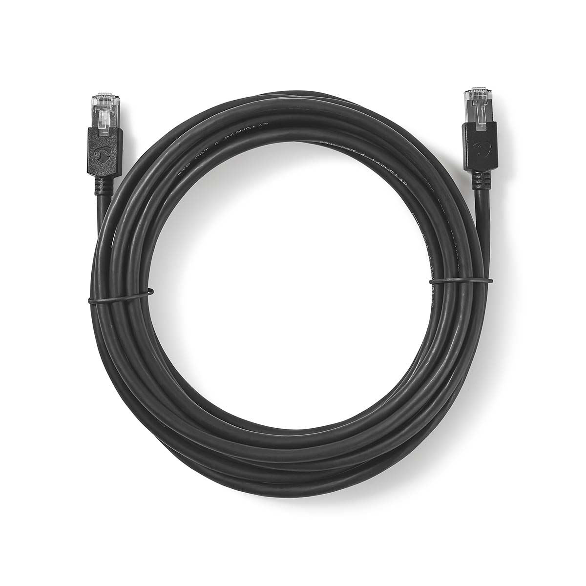 Nedis CAT6 Network Cable | RJ45 Male | RJ45 Male | F/UTP | 15.0 m | Round | LSZH / PVC | Anthracite | Window Box