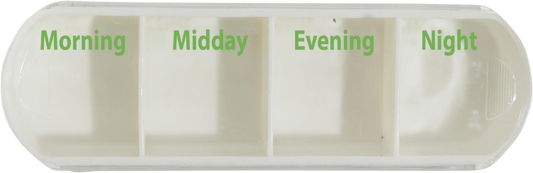 7 Day Pill Dispenser Tablet Box Organiser. 4 Compartments per Day, Breakfast, Lunch, Dinner and Bedtime. for Those who take Many Tablets on a Daily Basis. Easy Medication Management & Organisation