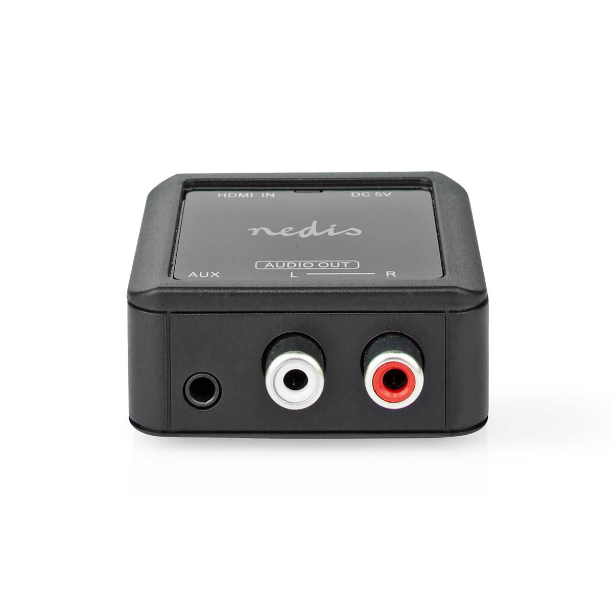 Nedis Digital Audio Converter | 1-way | Connection input: HDMI™ Input to Connection output: 2x (2x RCA Female) / 3.5 mm | Automatic | Anthracite