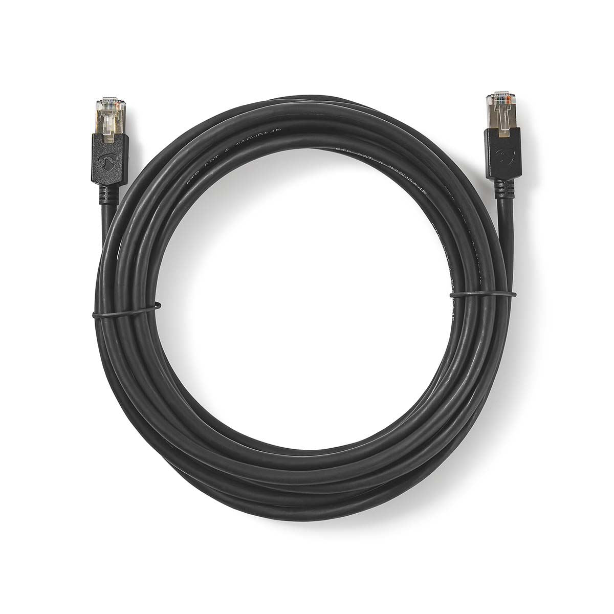 Nedis CAT6 Network Cable | RJ45 Male | RJ45 Male | F/UTP | 10.0 m | Round | LSZH / PVC | Anthracite | Window Box