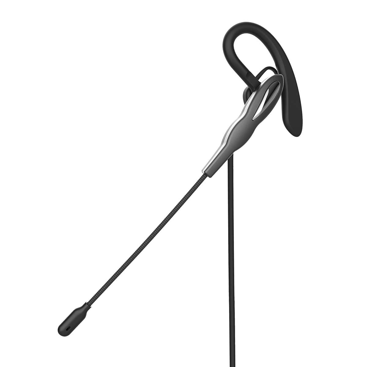 Nedis PC Headset | In-Ear | Mono | USB Type-A / USB Type-C™ | Fold-Away Microphone | Black / Grey