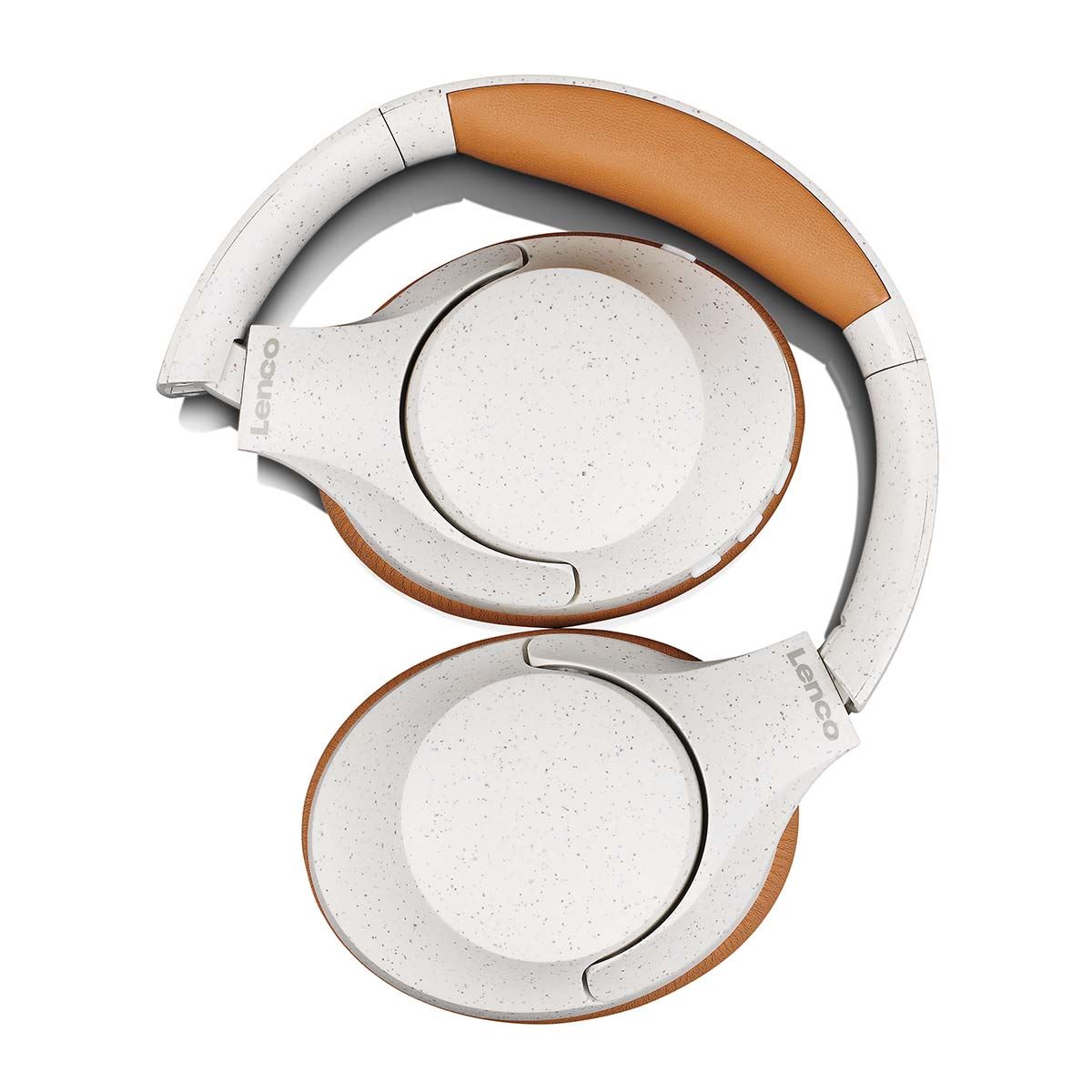 Lenco 830GY ANC Bluetooth® 5.3 Headphones with Active Noise Cancelling | White