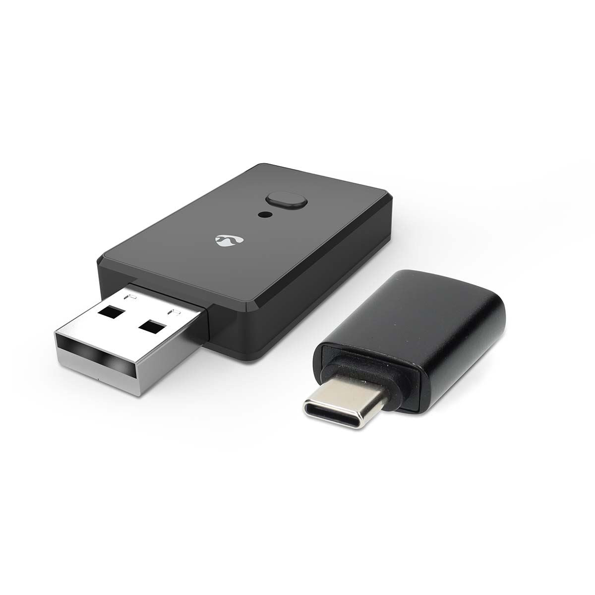 Nedis Wireless CarPlay Adapter for iPhone Car Play / Android Auto, Convert Wired CarPlay to Wireless CarPlay, Plug & Play CarPlay Wireless Adapter UK, USB CarPlay Dongle Compatible with iOS 10+, Fast Connection