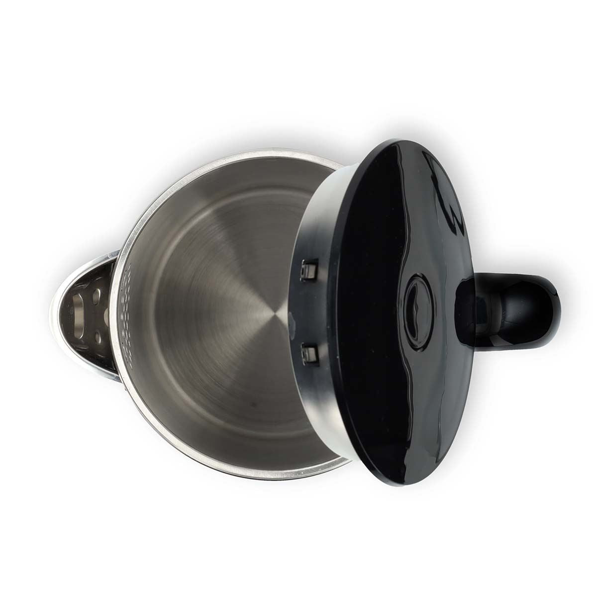 Nedis Electric Kettle 1.7L, Digital Temp Control 50-100oC, Keep Warm Function, 360 Degree Cordless Base, Black