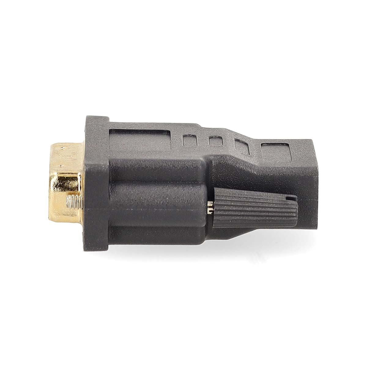 Nedis HDMI™ Adapter | HDMI™ Output | DVI-D 24+1-Pin Male | Gold Plated | Straight | PVC | Anthracite | 1 pcs | Window Box