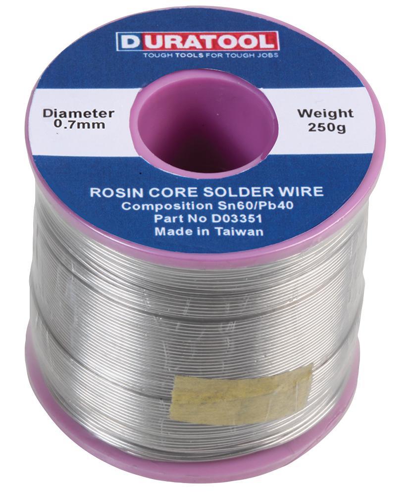 60/40 Solder Wire, 0.7mm, 250g