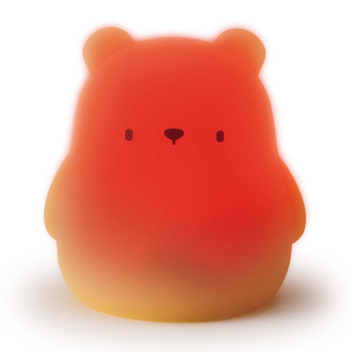 Alecto Bear Night Light for Kids, Baby Night Light for Nursery with RGB Colours & Modes, Rechargeable, Timer & Touch Control, Portable Light, BPA Free