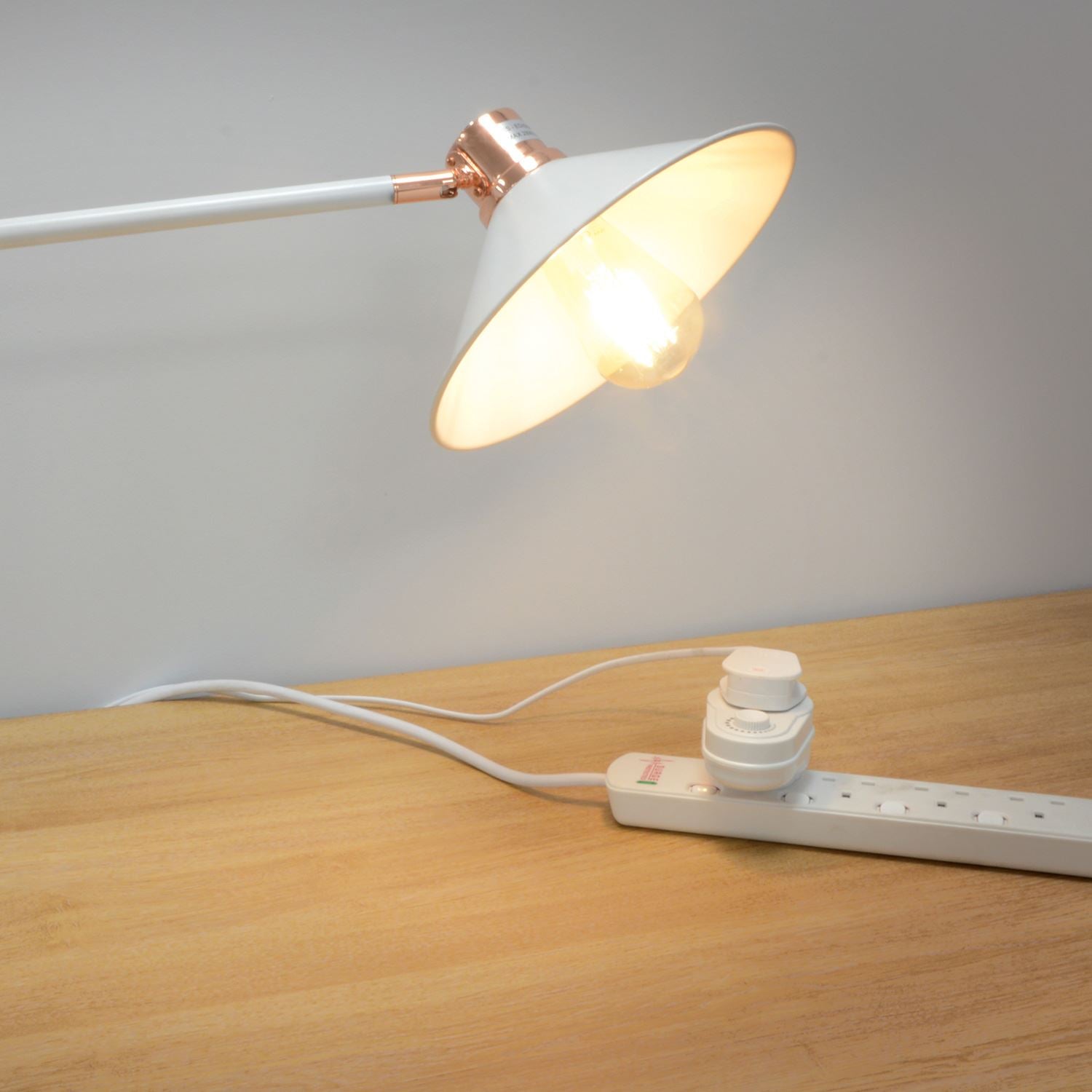 Mercury Plug in Dimmer 13A Adjustable Light / Fan Speed Control Switch