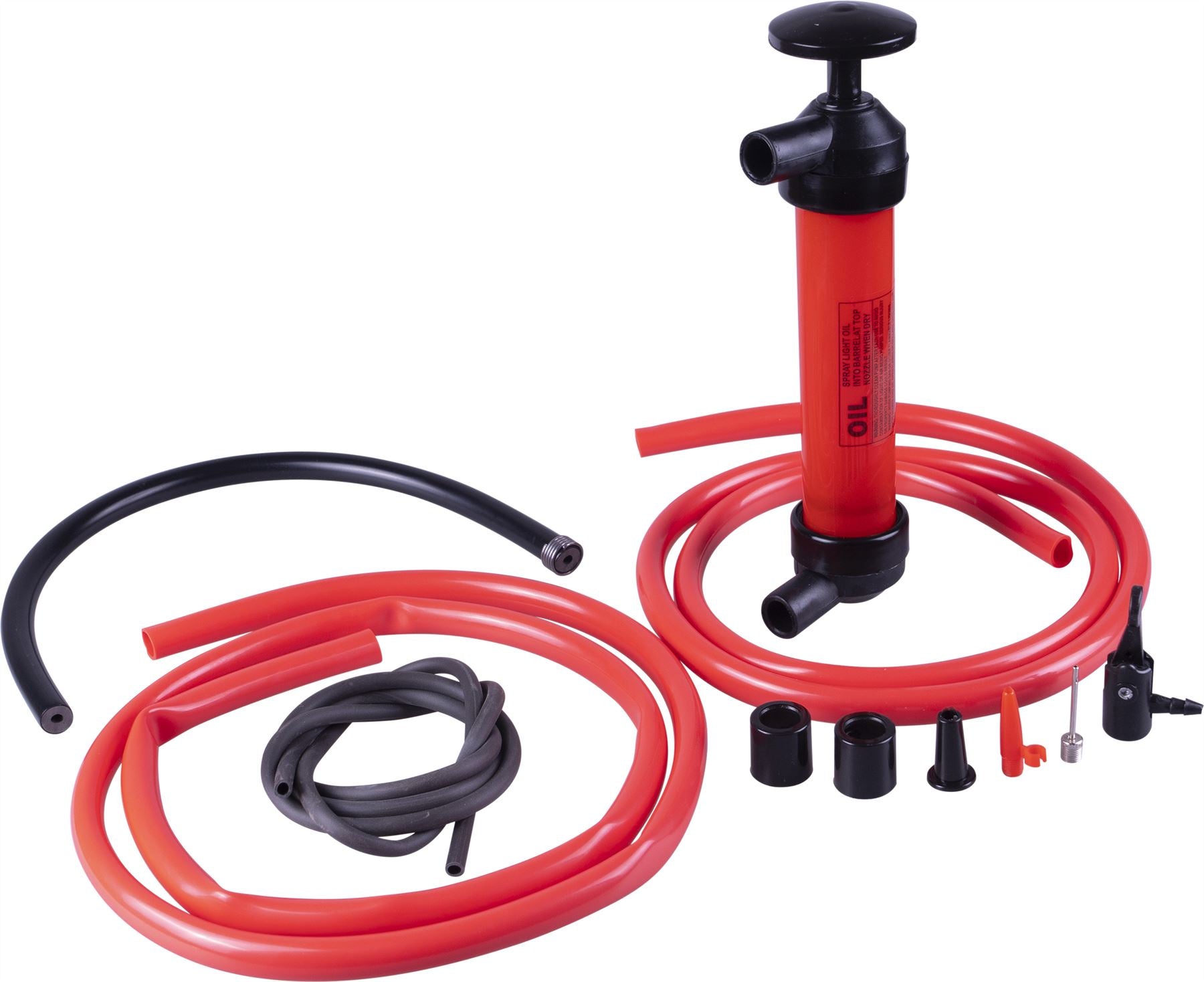 Hand Transfer Siphon Syphon & Air Pump Fuel Oil Water Liquid Fluid Extractor Kit