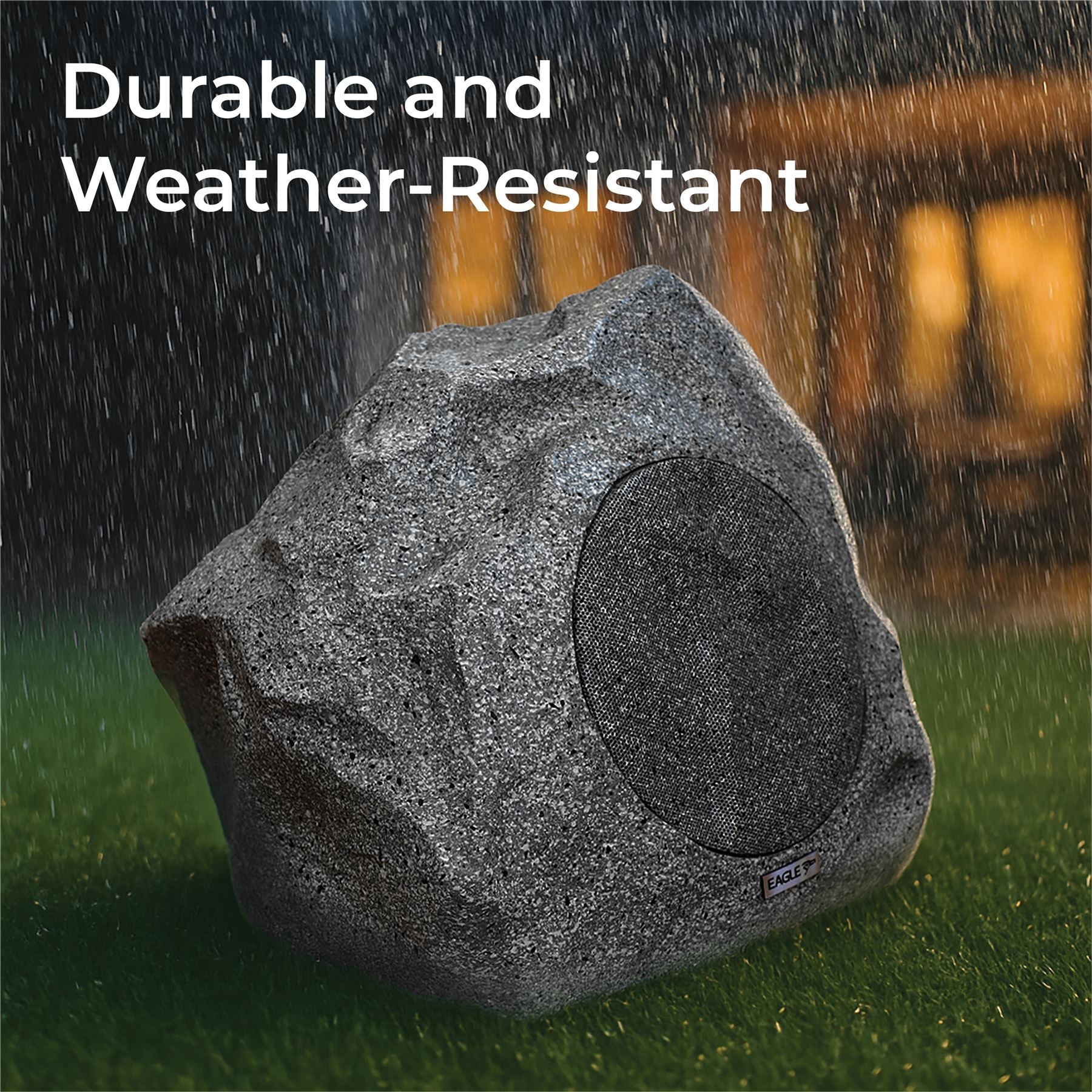 4" 8 Ohm Outdoor Garden Rock Speaker