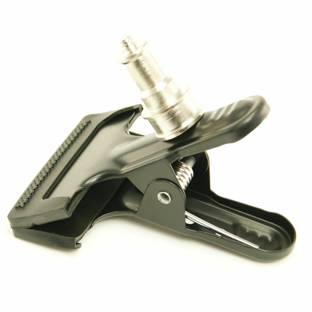 Ex-Pro Studio Clip with Spigot and 1/4'' Screw and Rubber Protector Cover