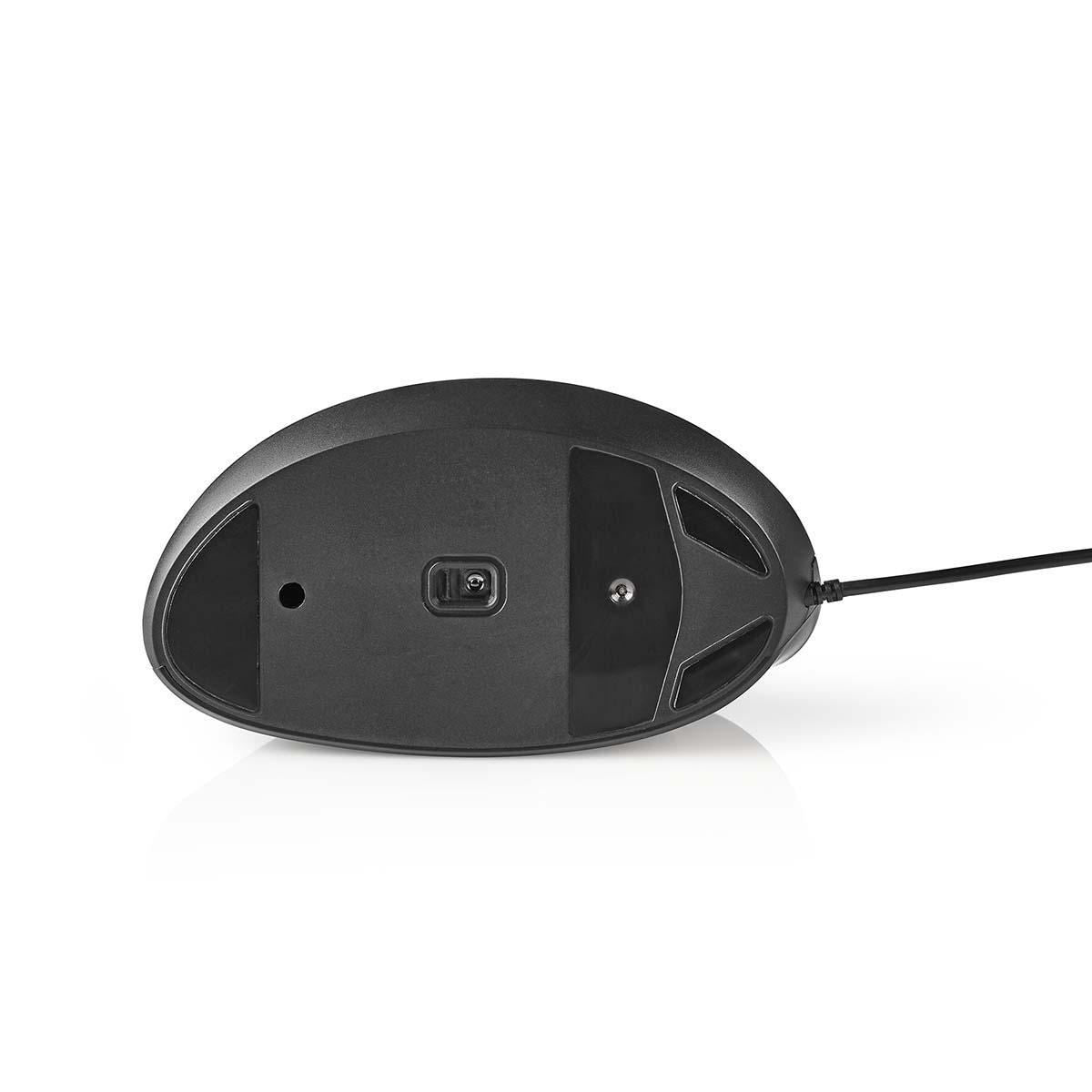 Nedis Wired Mouse | DPI: 1200 / 1800 / 2400 / 3600 dpi | Adjustable DPI | Number of buttons: 6 | Programmable buttons | Right-Handed | 1.60 m