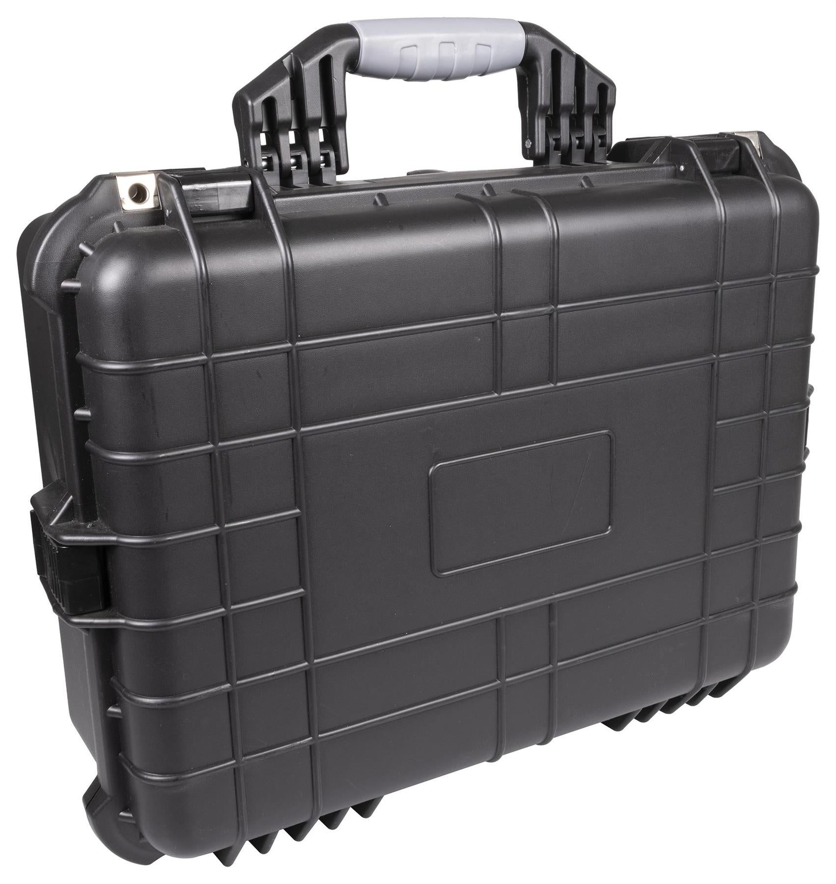 Waterproof Travel Flight Dry Box Hard Carry Case Foam Tool Camera Storage Box Protective Black 390mm x 515mm x 185mm -