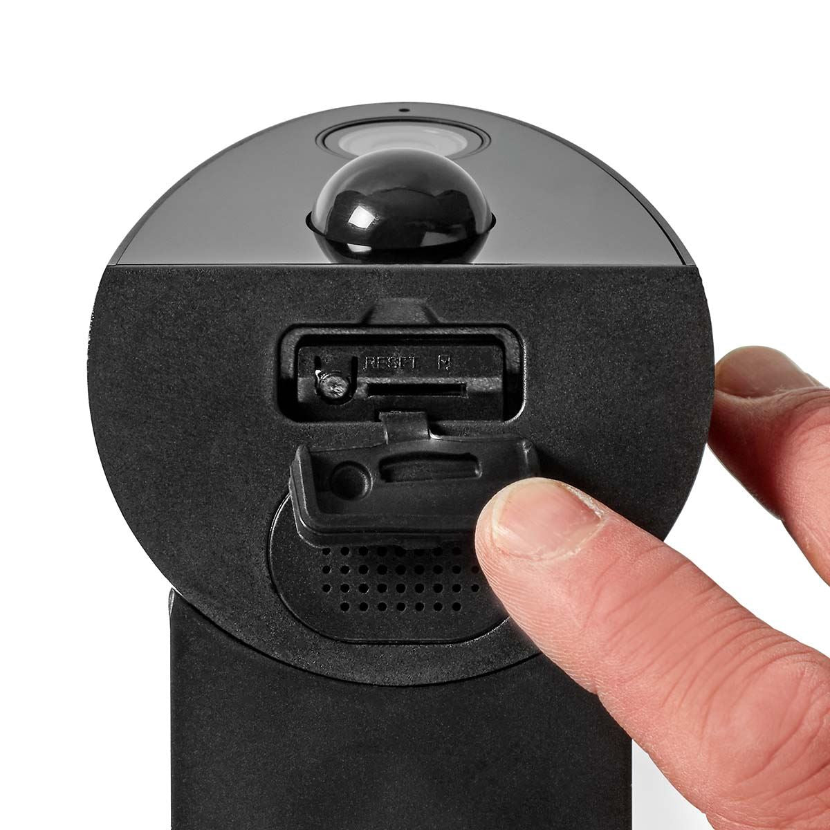 Nedis SmartLife Outdoor Camera Floodlight Security with PIR Motion Sensor, Alarm, Night Vision and 2-Way Audio