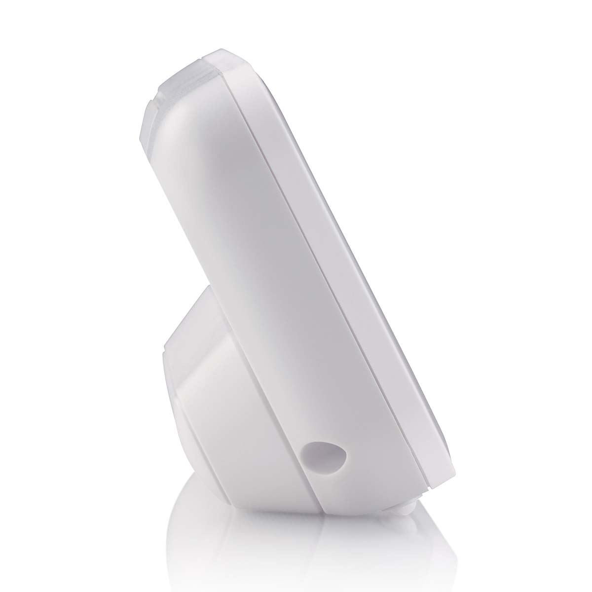 Alecto DVM-2028 Video Baby Monitor with Camera, 2.8" Inch No Wifi Baby Monitor, Temperature, Night Vision, Lullaby, Two-Way Audio - White