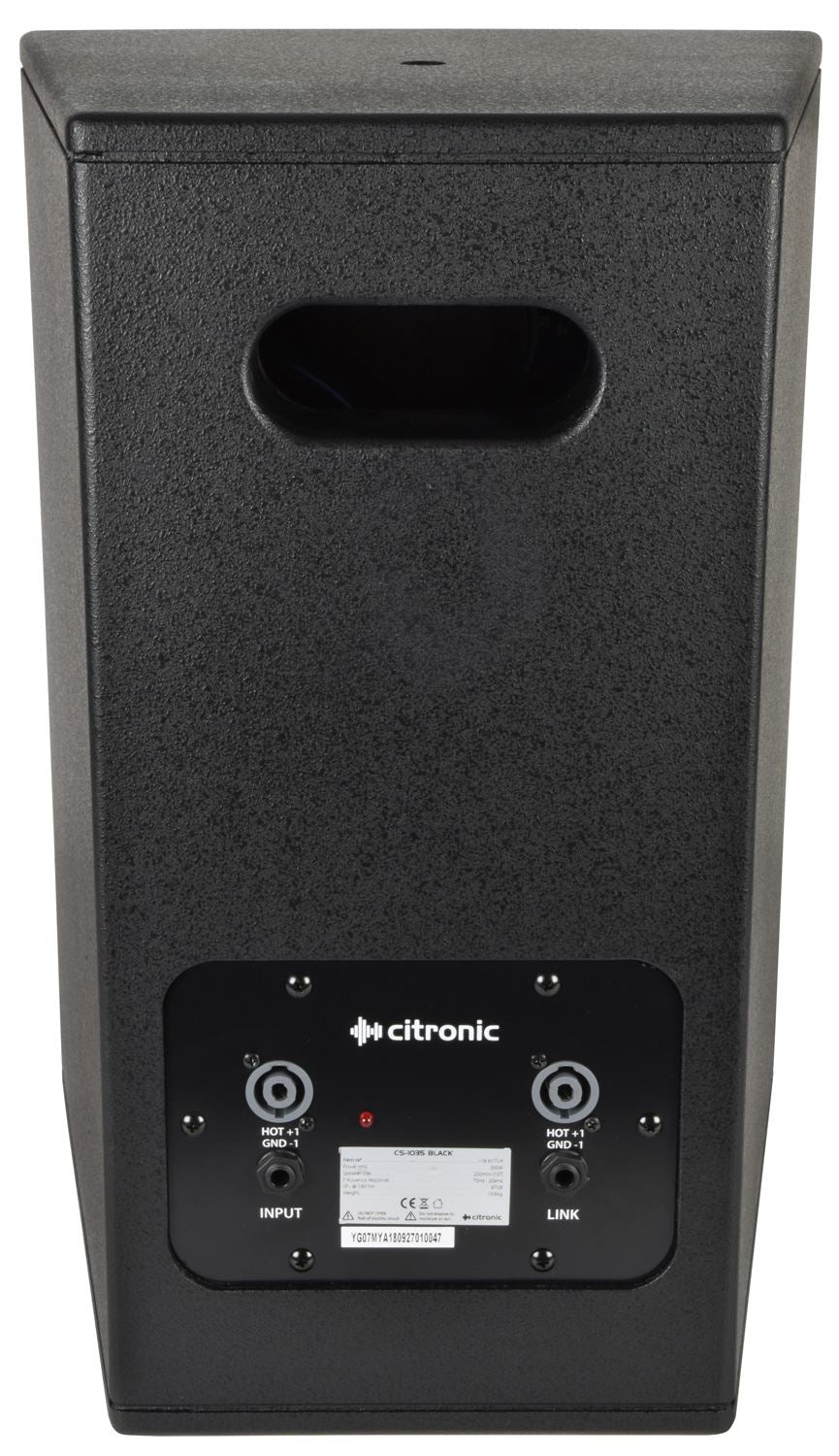 Citronic CS-1035B Passive Speaker Black