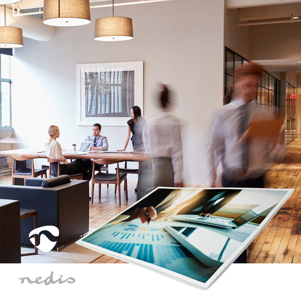 Nedis Laminating Film | A5 | Thickness: 100 µm | Packed per: 100 pcs | PET | Transparent