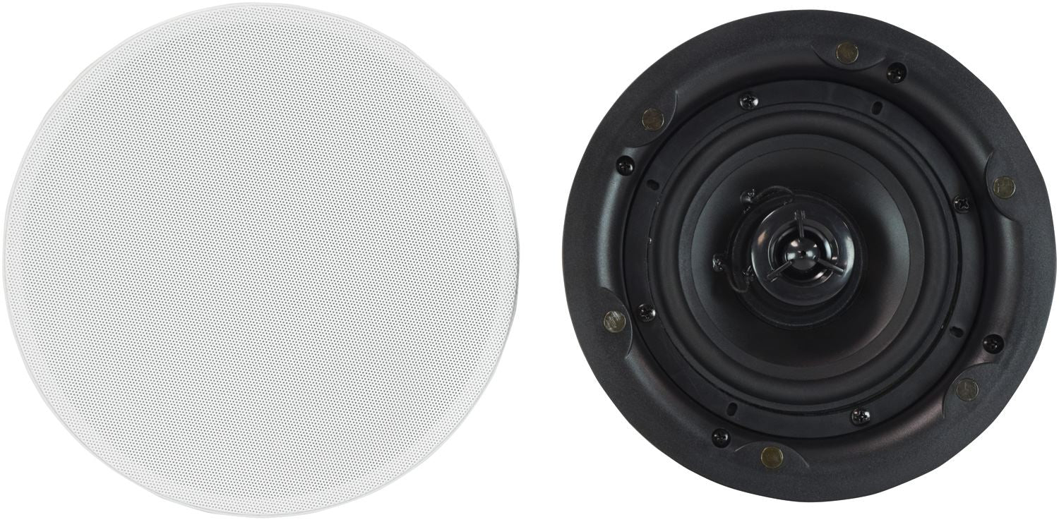 Adastra BCS52S Bluetooth 5.25" Ceiling Speaker Set with Full Range 2 Way Coaxial Speakers