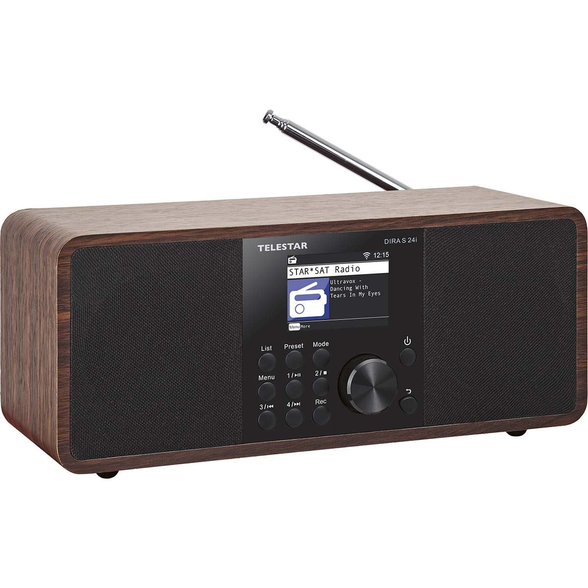 Telestar DIRA S 24i Multifunctional Stereo Radio DAB+ / FM / Internet / Bluetooth Wood