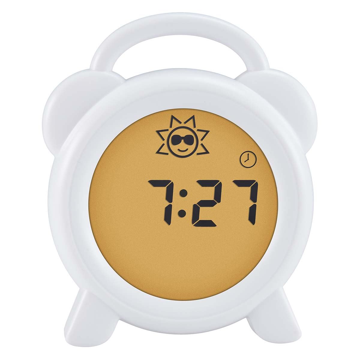 Alecto Childrens Sleep Trainer & Night Lamp Light / Alarm Clock White