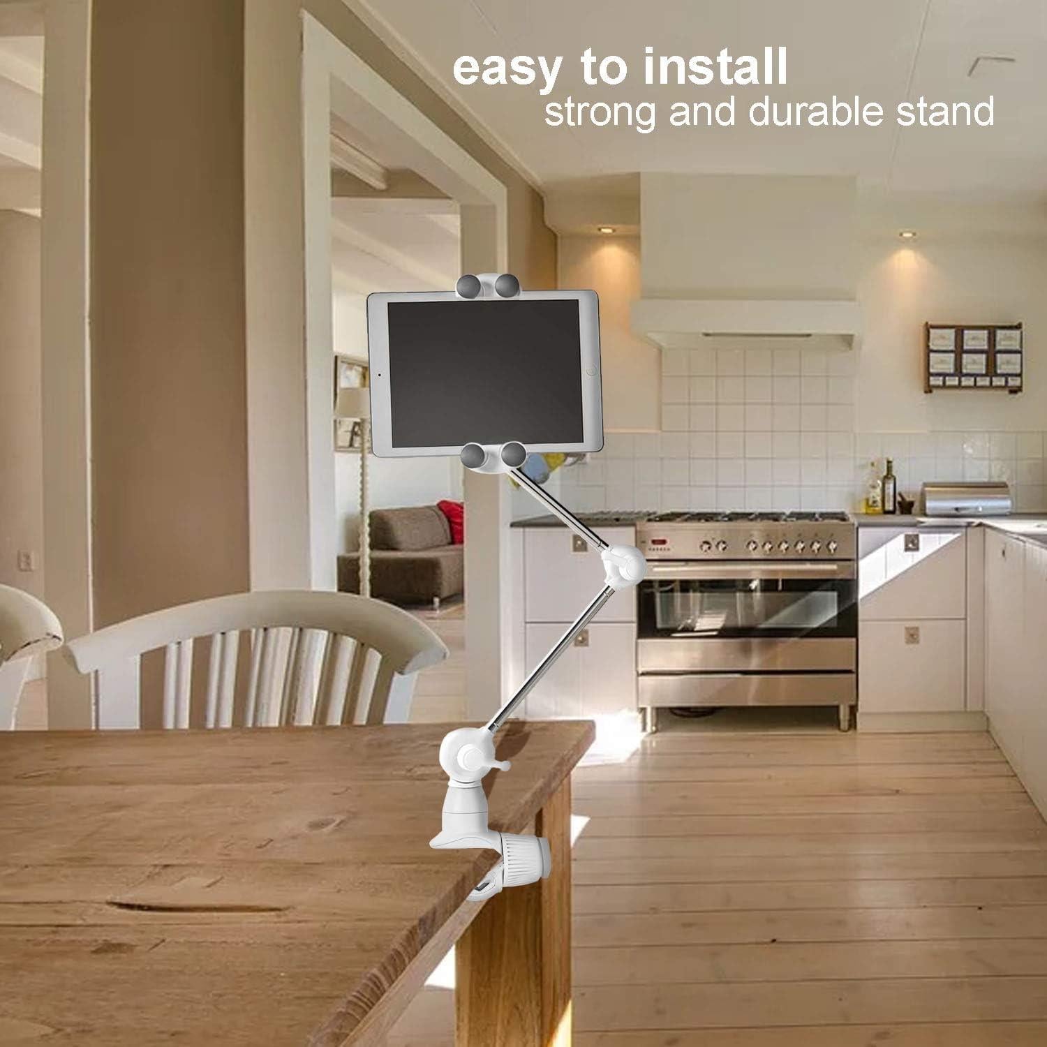 Nedis Tablet Stand | Universal | Interactive | Metal / White