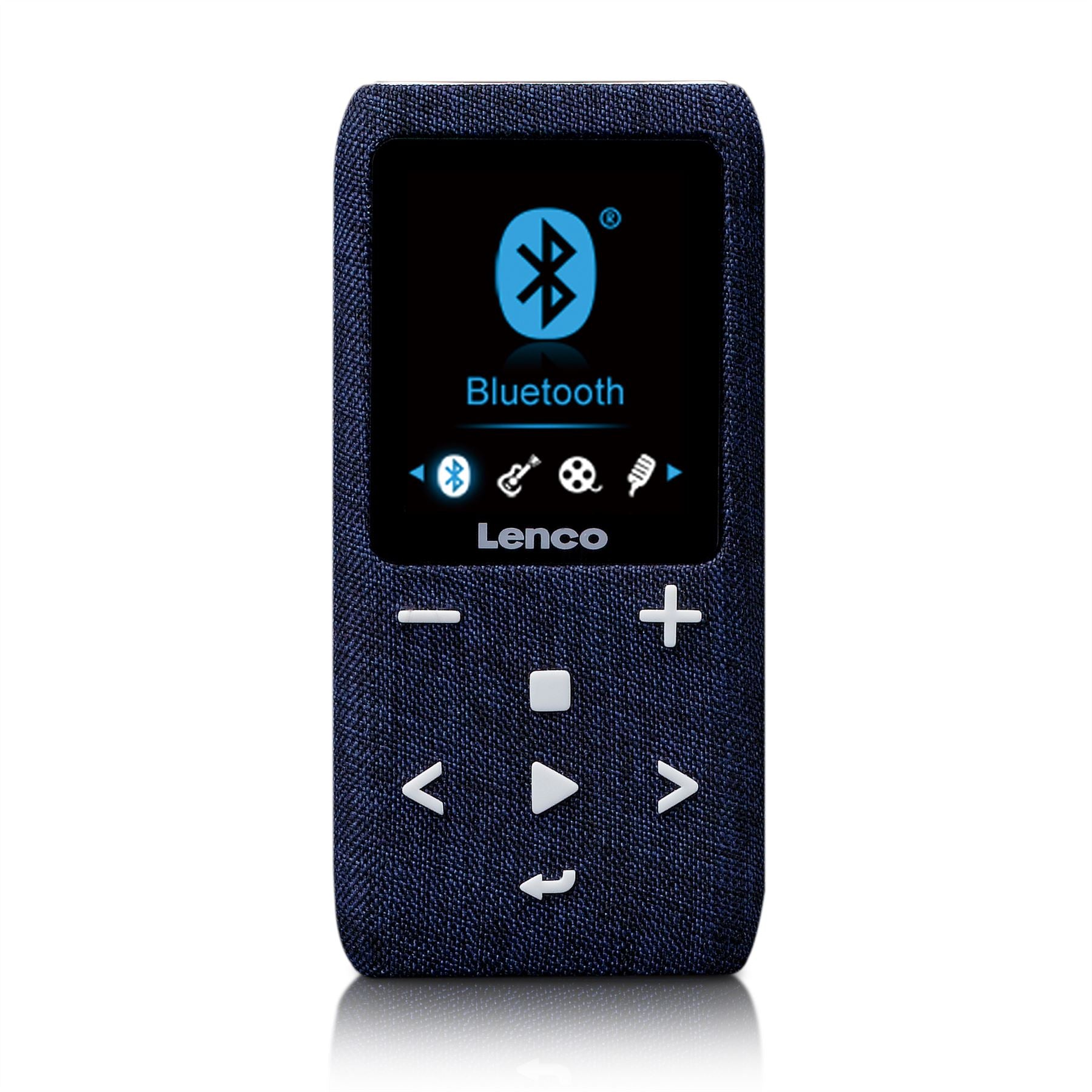 Lenco MP3/MP4 Player | Bluetooth® | 8GB | Micro SD Card Expansion | Blue